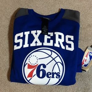NBA Philadelphia 76ers Youth Fleece Long Sleeve